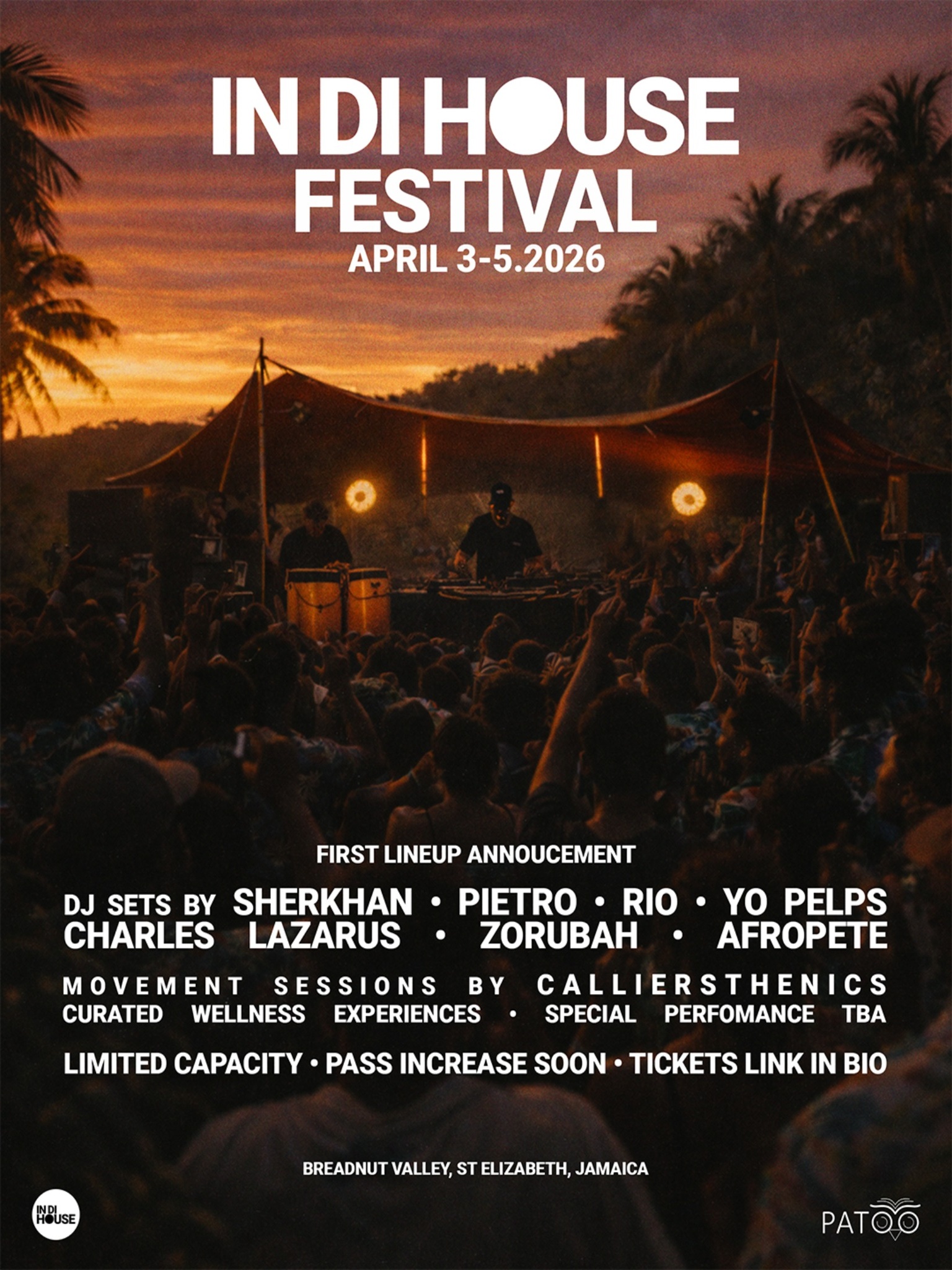 In Di House Festival - Lineup announcement with DJ sets